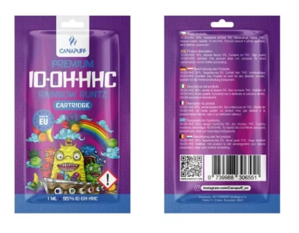 10-OH-HHC 95% Kartusche Rainbow 1ml