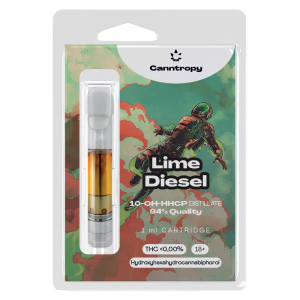 10-OH-HHCP Kartusche Lime Diesel, 10 %, 1ml