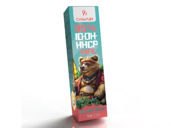 10-OH-HHCP Vape Big Bad Bear, 10-OH-HHCP 95 %, 1 ml