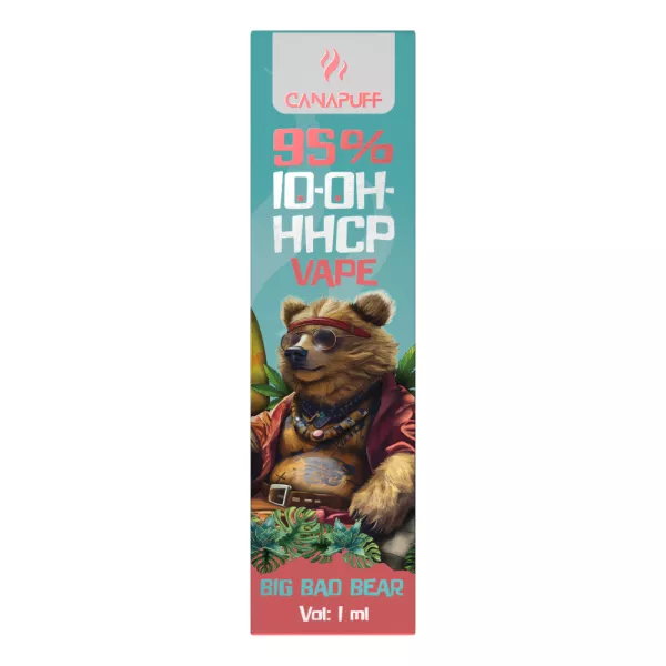 10-OH-HHCP Vape Big Bad Bear, 10-OH-HHCP 95 %, 1 ml