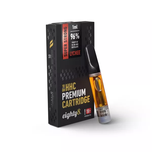 Premium Cartridge Lychee - 96 % 10-OH-HHC (1 ml)