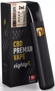 CBD Vape Pen Premium Schokolade,...